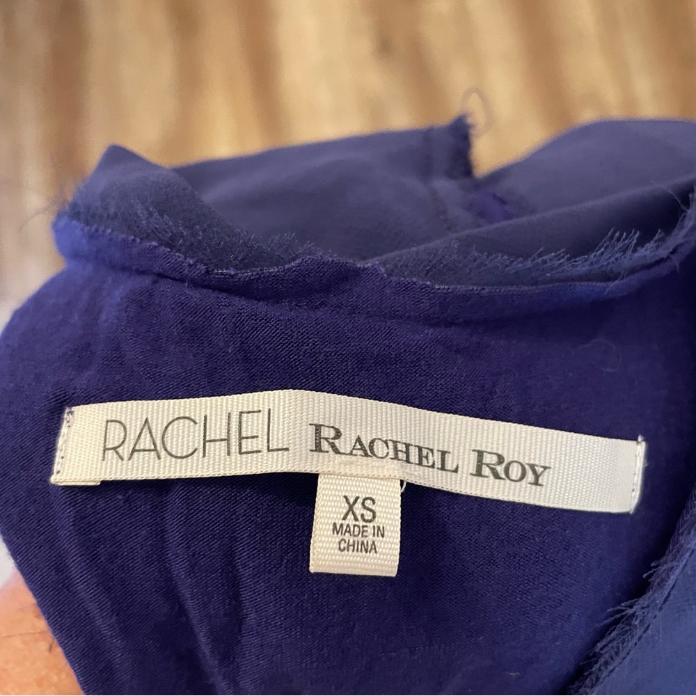 RACHEL Rachel Roy Chiffon Overlay Shift Dress - Picture 7 of 7